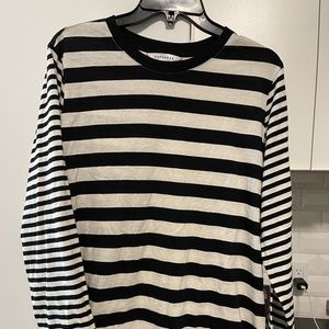Black & White Stripe Shirt